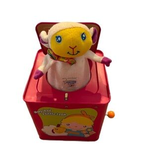 Learning Curve Baby Mary Had a Little Lamb Jack-in-the-Box Toy